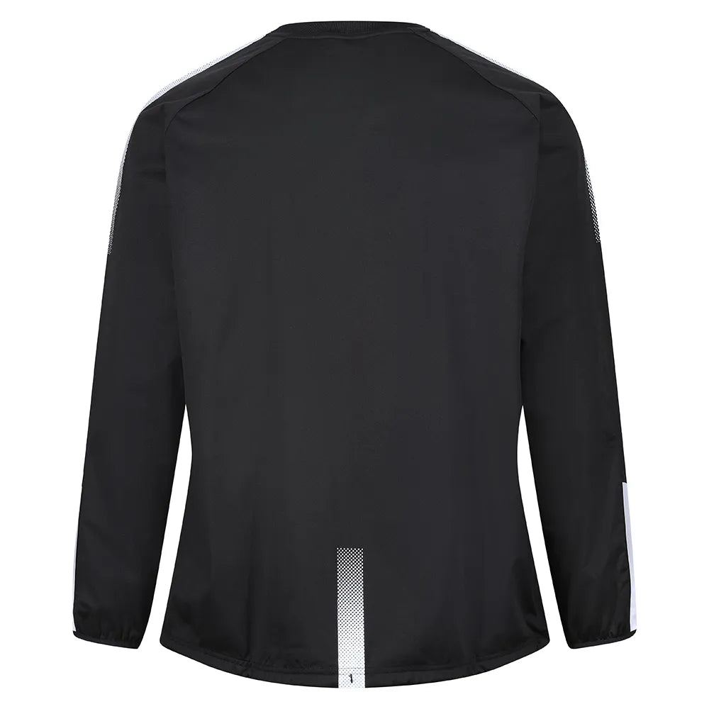 back view of Edge Pro Contact Top black/ white