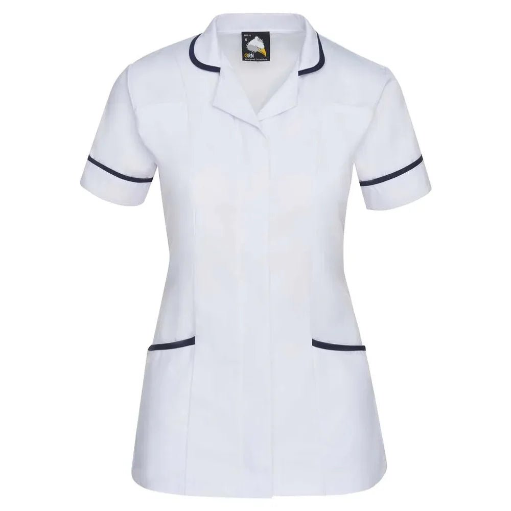 8600 Florence Ladies Tunic White/Navy