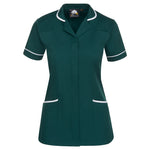 8600 Florence Ladies Tunic Bottle green / white trim