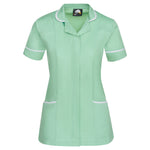 8600 Florence Ladies Tunic Eau de Nil / White Trim