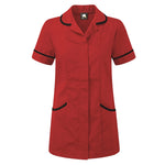 8600 Florence Ladies Tunic  Red/Navy