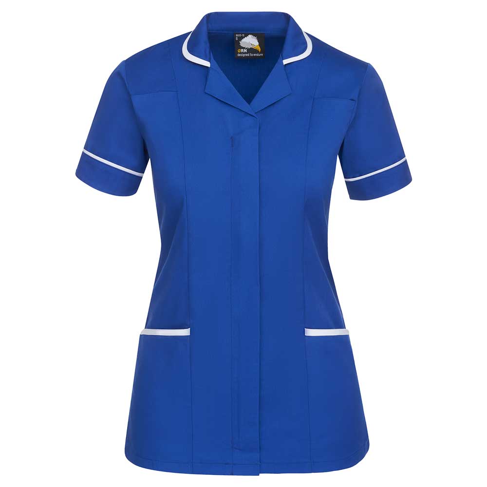 8600 Florence Ladies Tunic (Blues) royal/white