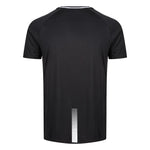 back view of Edge Pro Training Tee black / white