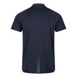 back view of Edge Team Polo navy