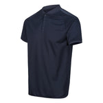 front side view of Edge Team Polo navy