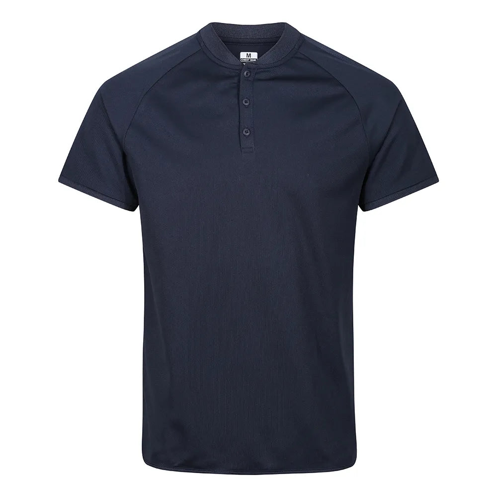 front view of Edge Team Polo navy