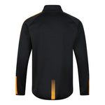 back view of Edge Pro Mid-Layer black amber