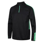 front side view of Edge Pro Mid-Layer black emerald