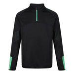 front view of Edge Pro Mid-Layer black emerald