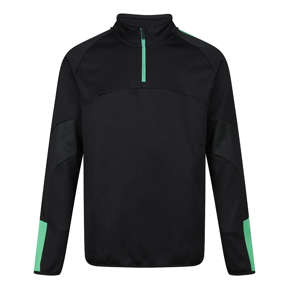 front view of Edge Pro Mid-Layer black emerald