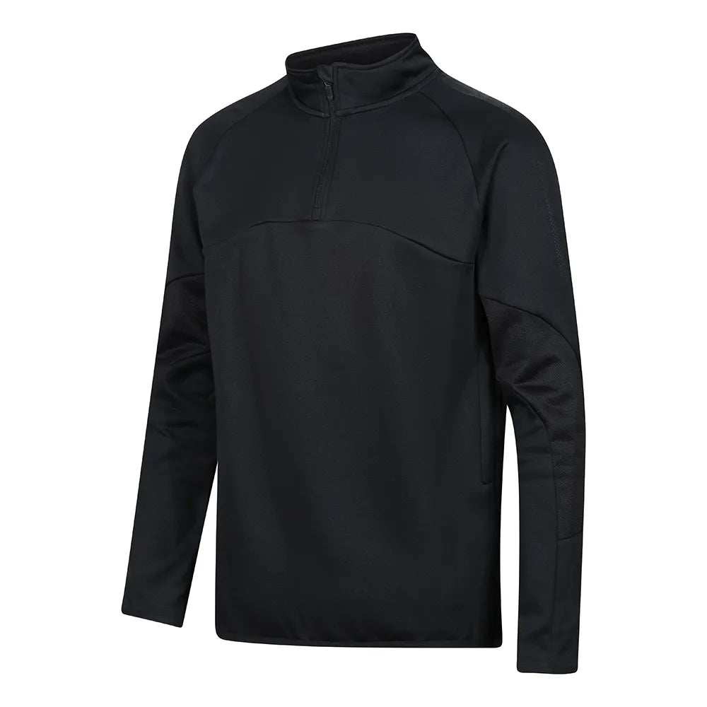 front side view of Edge Pro Mid-Layer black