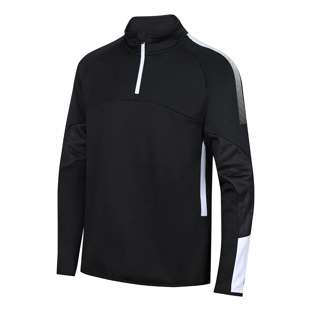 front side view of Edge Pro Mid-Layer black white