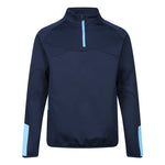 front view of Edge Pro Mid-Layer navy sky