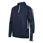 front side view of Edge Pro Mid-Layer navy white