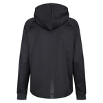 back view of Edge Pro Poly Hoodie black