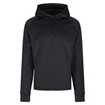 front view of Edge Pro Poly Hoodie black
