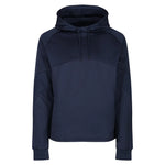 front view of Edge Pro Poly Hoodie navy