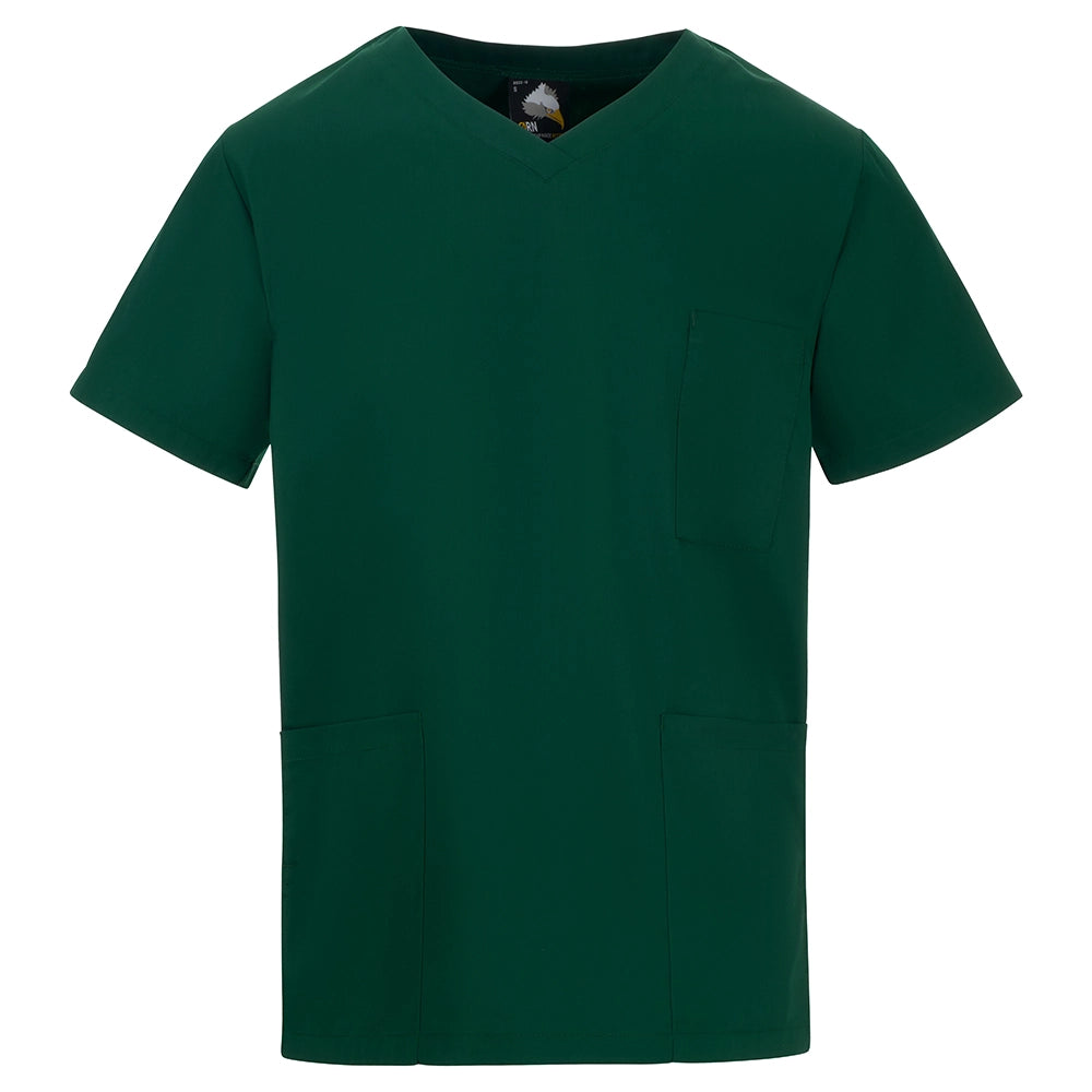 bottle green 8800 Scrub Top
