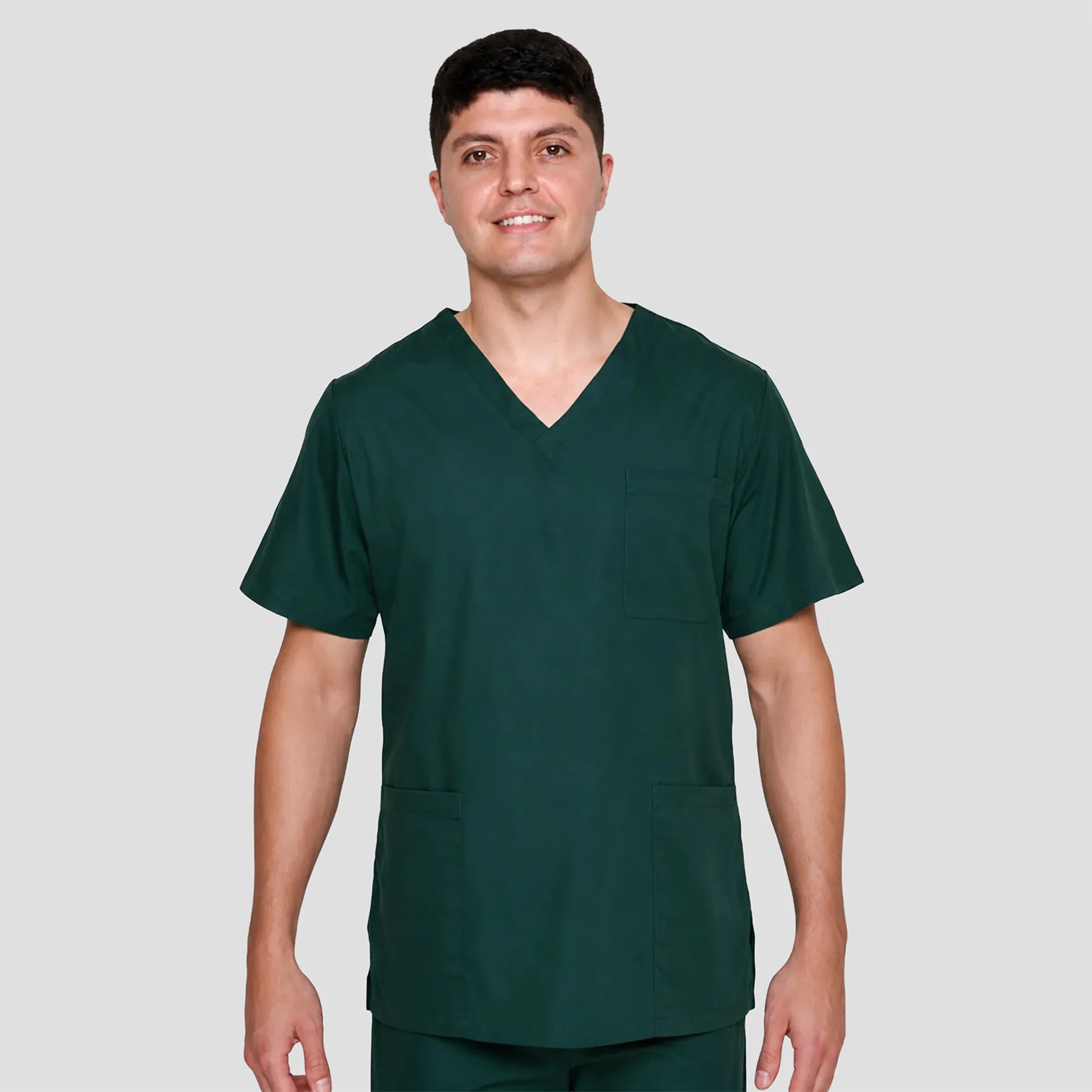 Model wearing the Orn 8800 Scrub Top