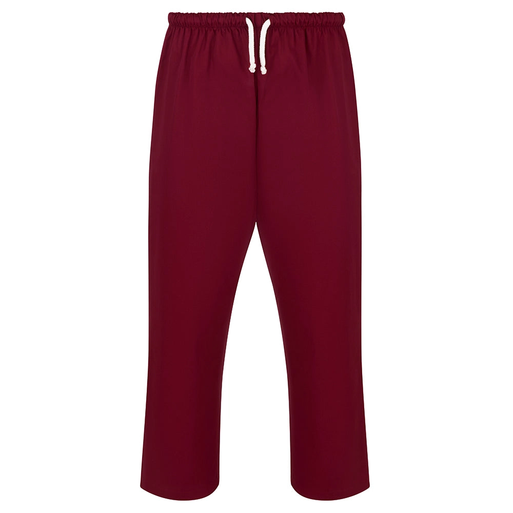 maroon 8900 Scrub Trousers