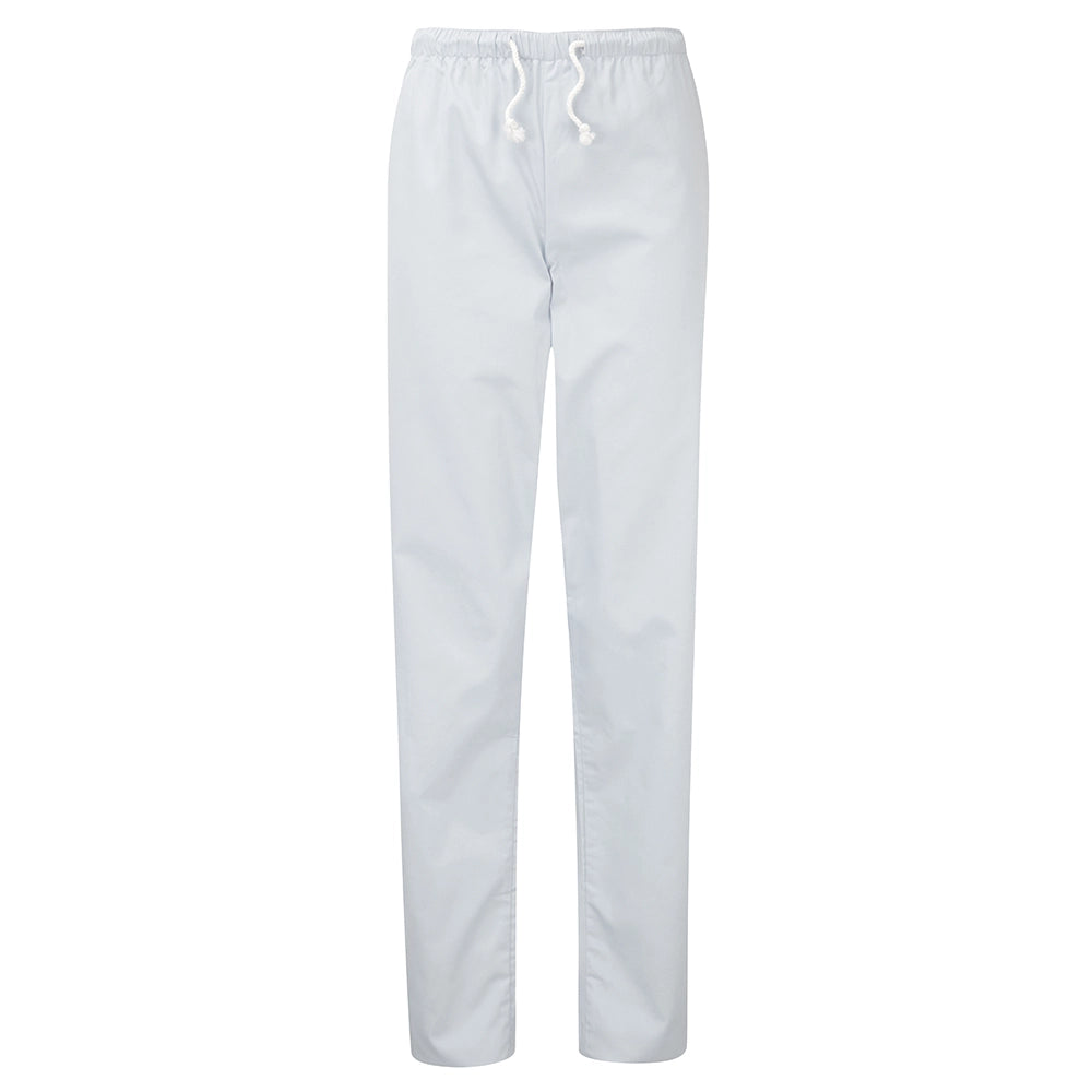white 8900 Scrub Trousers