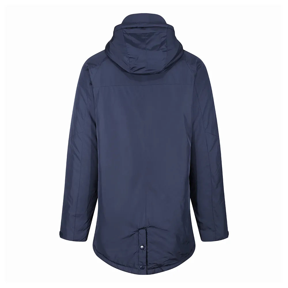 back view of Edge Pro 3/4 Jacket navy