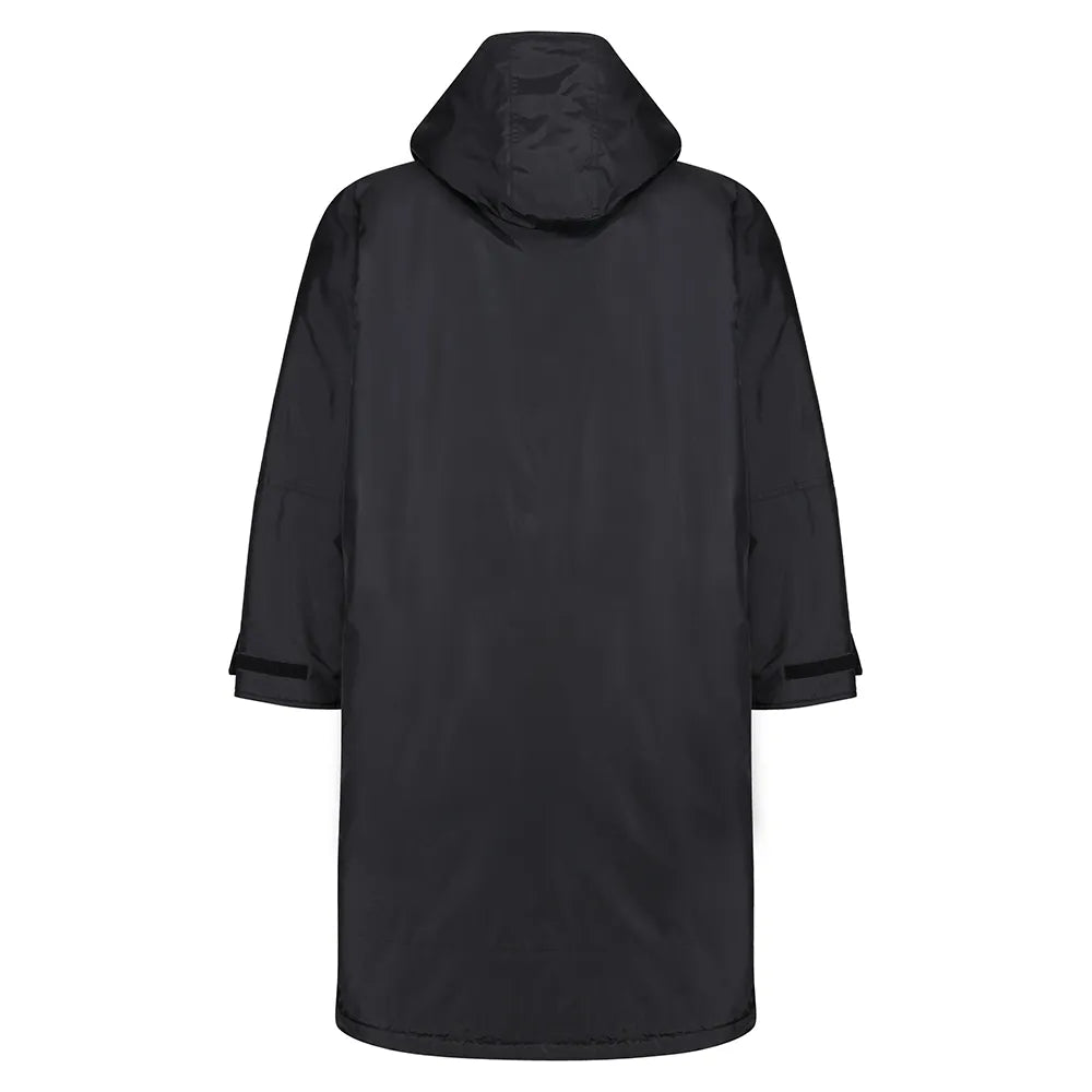 back view of Weatherproof Changing Robe (911) black