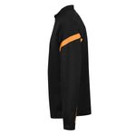 side view of Kinetic Sports Midlayer Black amber