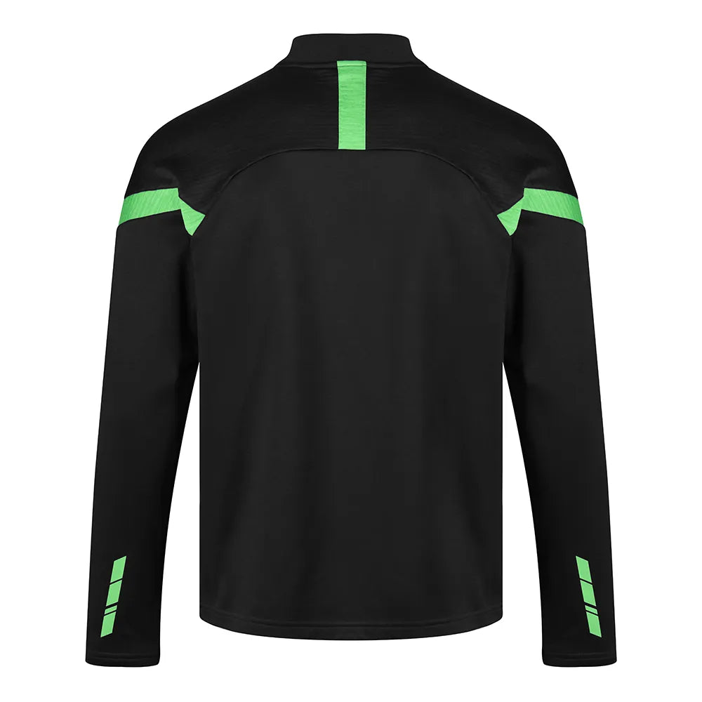 back view of Kinetic Sports Midlayer Black emerald