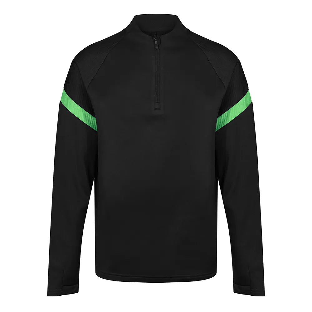 front view of Kinetic Sports Midlayer Black emerald