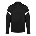 front view of Kinetic Sports Midlayer Black white