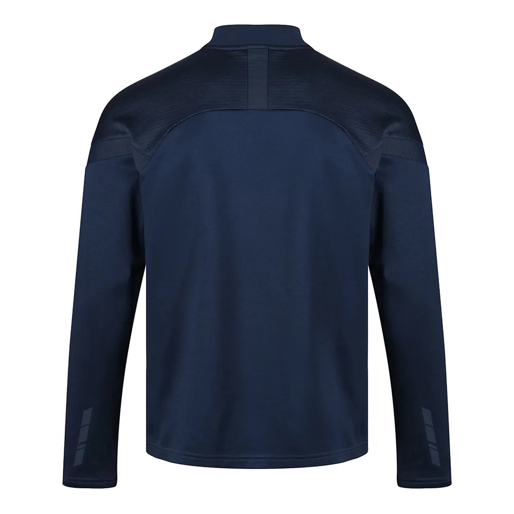 back view of Kinetic Sports Midlayer Navy