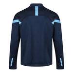 back view of Kinetic Sports Midlayer Navy sky