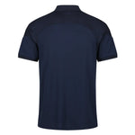 back view of Kinetic Sports Tech Polo Navy