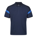 front view of Kinetic Sports Tech Polo Navy royal