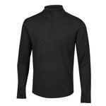 front side view of Premium Stretch Midlayer black