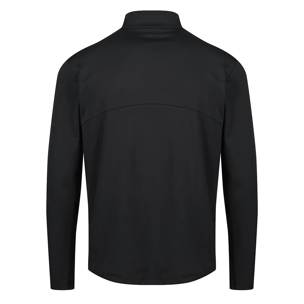 back view of Premium Stretch Midlayer black