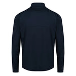back view of Premium Stretch Midlayer navy