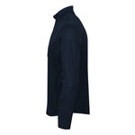 side view of Premium Stretch Midlayer navy