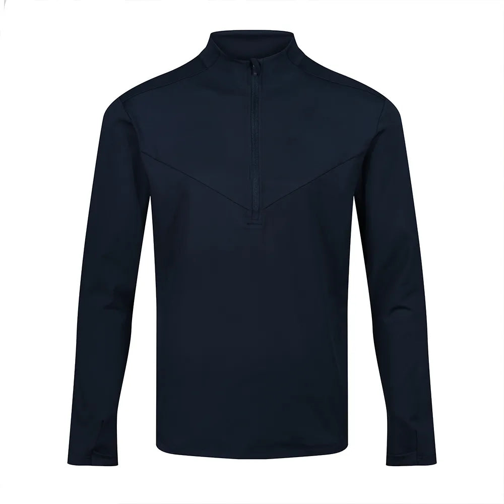front view of Premium Stretch Midlayer navy