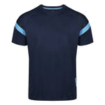 Kinetic navy sports tech tee front