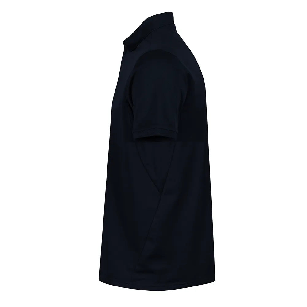 side view of Classic Technical Polo navy