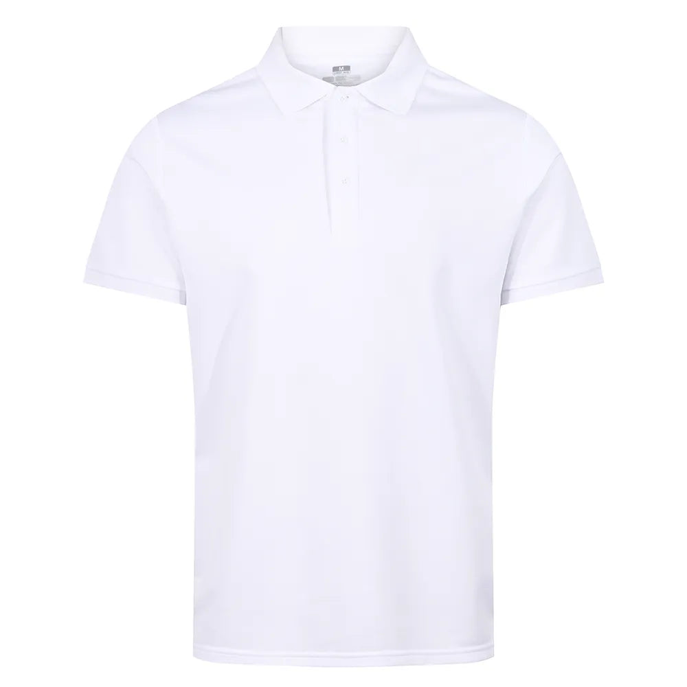 front view of Classic Technical Polo white
