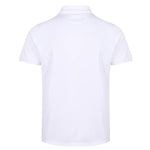 back view of Classic Technical Polo white