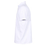 side view of Classic Technical Polo white