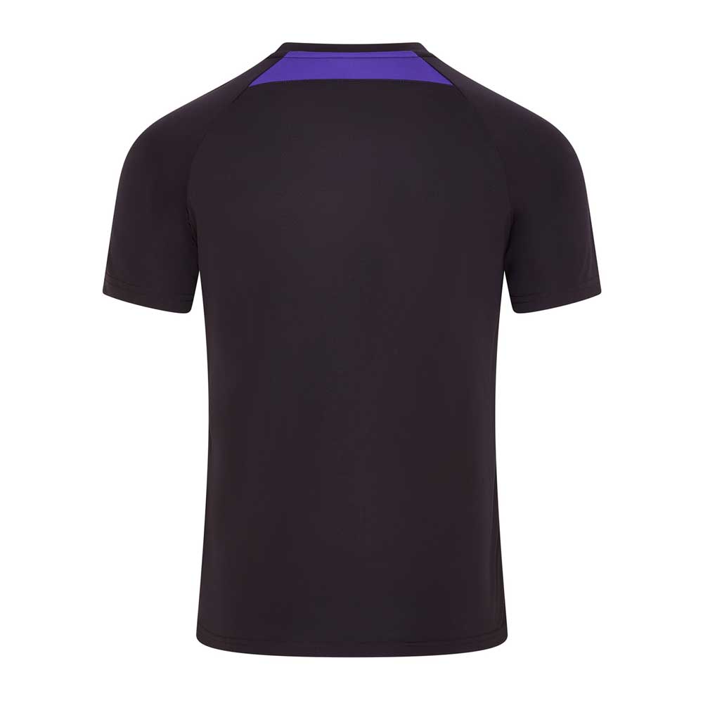 back view of iGen Sports Tech Tee Black/Purple