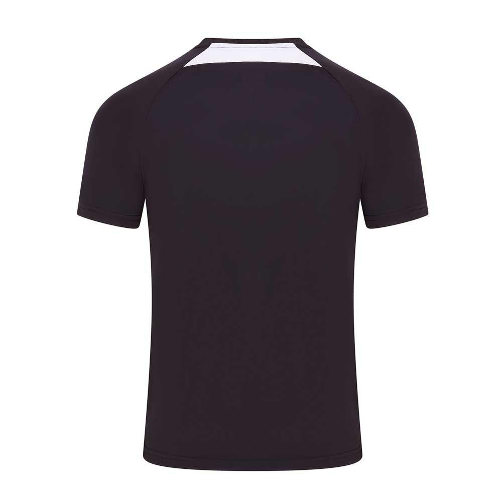 back view of iGen Sports Tech Tee Black/White