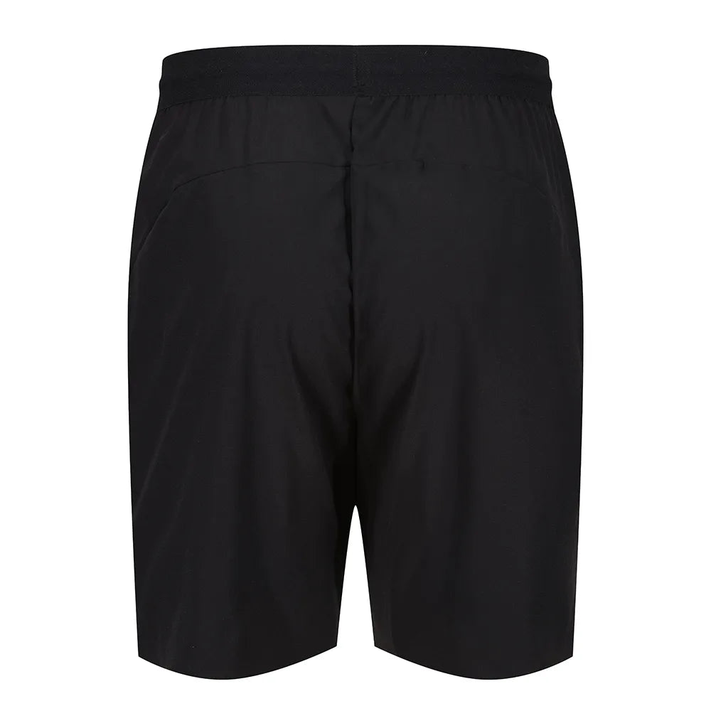 back view of Carbon Technical Short black