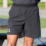 model wearing Carbon Technical Short black