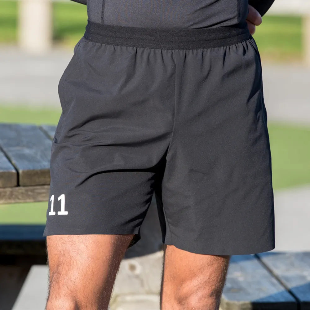 model wearing Carbon Technical Short black
